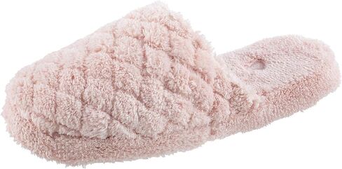Acorn Women's Quilted Clog Spa Slipper, Soft Plush Terry, Cloud Contour Footbed, Indoor and Outdoor Sole in Saudi Arabia