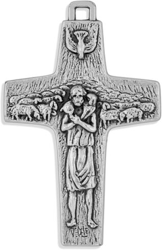 Venerare Official Pope Francis Good Shepherd Cross Replica (2") in Saudi Arabia
