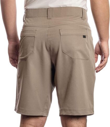 شورت رجالي قابل للتمدد من ZeroXposur, أسود in Kuwait