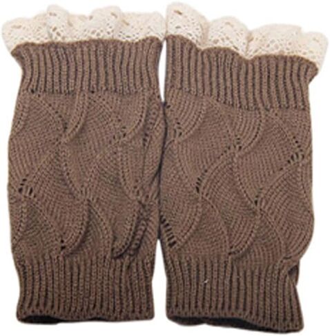 جوارب Linkshare النسائية المحبوكة من الدانتيل لتدفئة الساق من الأعلى in Kuwait