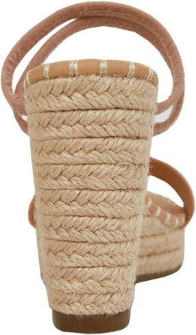 صندل نسائي من VETASTE بشريط للكاحل ويدج مفتوح من الأمام وصندل إسبادريل ذو نعل سميك in Kuwait