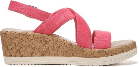 صندل نسائي من BZees Radiant Cork Wedge Strappy in Saudi Arabia