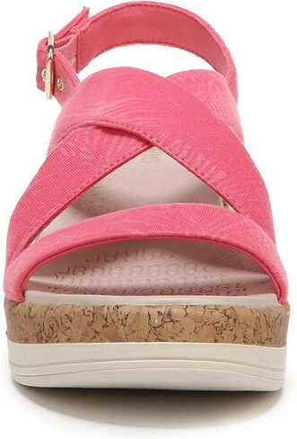 صندل نسائي من BZees Radiant Cork Wedge Strappy in Saudi Arabia