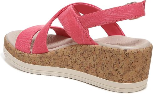 صندل نسائي من BZees Radiant Cork Wedge Strappy in Saudi Arabia