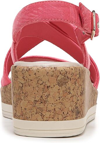 صندل نسائي من BZees Radiant Cork Wedge Strappy in Saudi Arabia