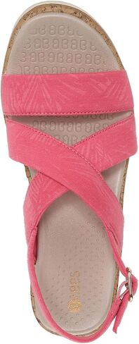 صندل نسائي من BZees Radiant Cork Wedge Strappy in Saudi Arabia