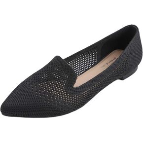 Feversole Women's Woven Fashion Breathable Knit Flat Shoes in Saudi Arabia