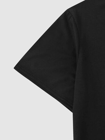 COZYEASE Mens Vintage Graphic Tees Short Sleeve Crewneck Casual Summer Mens T Shirts Streetwear in Saudi Arabia