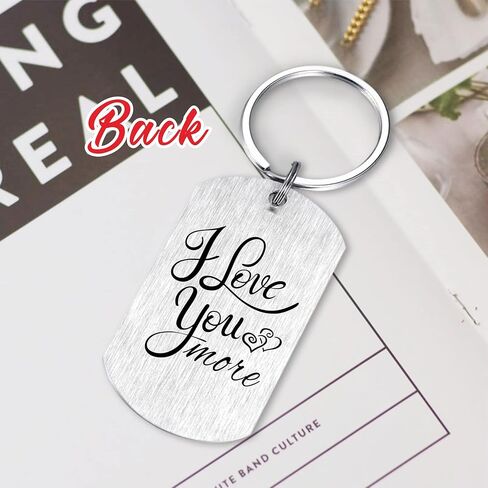 Resdink to My Husband Christmas Gifts from Wife, I Love You Gifts for Husband Men Him, Cufe Keychain for Husband, Meaningful Anniversary Birthday Gifts for Husband Valentines Present Ideas in Saudi Arabia