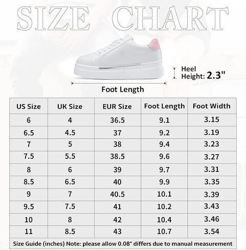 Jeossy Women's 8028 Platform Fashion Sneaker,Casual Lace Up Shoes with Arch Support in Saudi Arabia