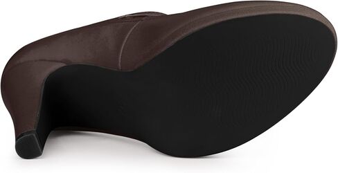 Allegra K Women's Platform Round Toe Ankle Strap Mary Jane Shoes Pump Stiletto Heel Pumps in Saudi Arabia
