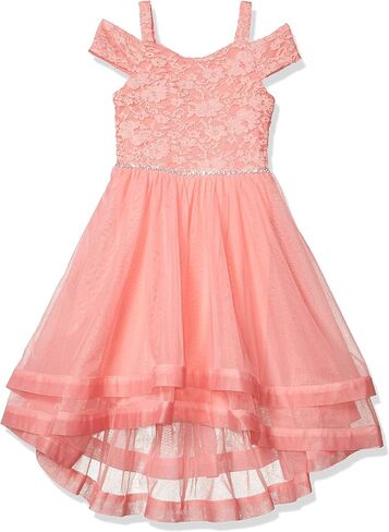 Speechless Girls' Off The Shoulder High Low Party Dress in Saudi Arabia