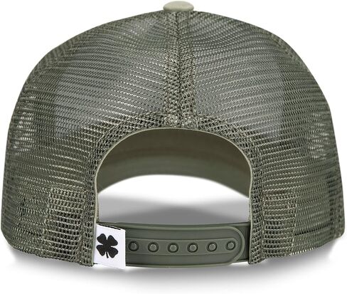 Lucky Brand Standard Super Lucky Trucker Hat, Moss, One Size in Saudi Arabia
