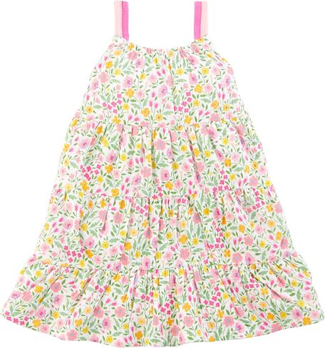 Mud Pie One Size Girls Floral Tiered Dress in Saudi Arabia