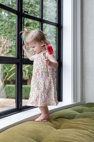 Mud Pie One Size Girls Floral Tiered Dress in Saudi Arabia