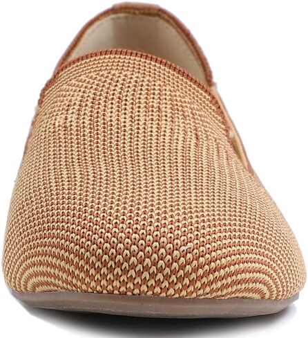 Feversole Women's Woven Fashion Breathable Knit Flat Shoes in Saudi Arabia
