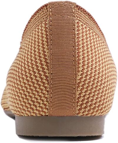Feversole Women's Woven Fashion Breathable Knit Flat Shoes in Saudi Arabia
