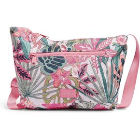 Vera Bradley Women's Recycled Lighten Up Reactive Crossbody Sling Purse in Kuwait
