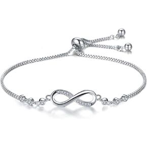 JIHANNA 20 Bracelet Assortments Women's Adjustable Tennis Bracelet in 14k White, Yellow or Rose Gold Plated in Kuwait