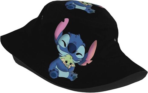Cartoon Funny Bucket Hats Fashion Sun Cap Packable Outdoor Fisherman Hat for Women Men Travel in Saudi Arabia
