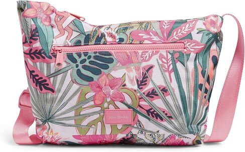 Vera Bradley Women's Recycled Lighten Up Reactive Crossbody Sling Purse in Kuwait
