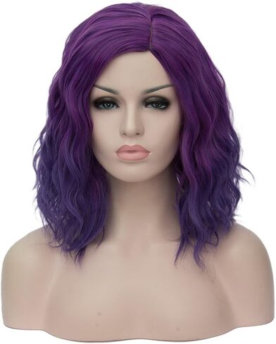 Mildiso Long Wigs for Women 26'' Black White Wig Cute Colorful Silver Hair Wig with Comfortable Wig Net Perfect Wigs for Party Halloween M051 in Saudi Arabia
