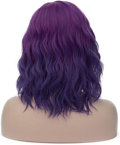 Mildiso Long Wigs for Women 26'' Black White Wig Cute Colorful Silver Hair Wig with Comfortable Wig Net Perfect Wigs for Party Halloween M051 in Saudi Arabia