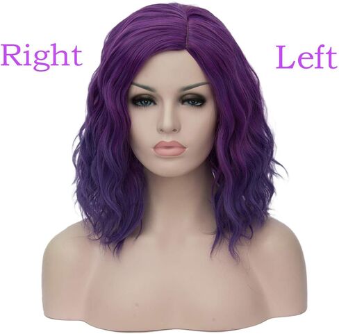 Mildiso Long Wigs for Women 26'' Black White Wig Cute Colorful Silver Hair Wig with Comfortable Wig Net Perfect Wigs for Party Halloween M051 in Saudi Arabia