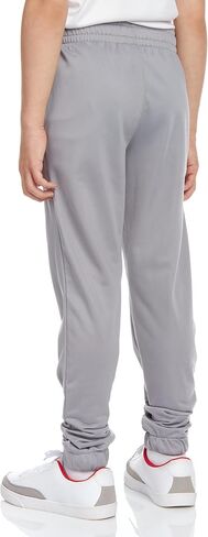 RBX Boys' Sweatpants - 4 Pack Active Tricot Warm-Up Jogger Track Pants (Size: 4-20), Size 5/6, Navy/Grey/Black/Grey in Saudi Arabia