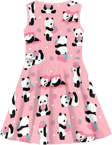 YEXIATODO Dress for Girls Beautiful Girl's Loose Casual Holiday Midi Dress in Saudi Arabia