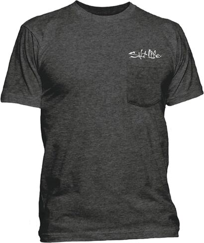 Salt Life Men's Striated Short Sleeve Tee in Saudi Arabia
