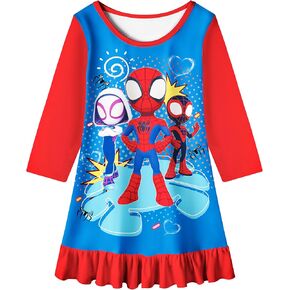 فستان تنكري رائع للفتيات من NOTLY فستان تنكري لبطل الرسوم المتحركة للأطفال الصغار ملابس لعب للأطفال الصغار ملابس للحفلات in Kuwait