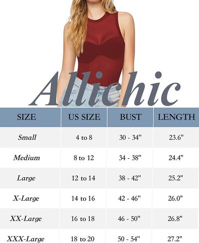 Allchic Womens Sheer Tank Tops, Sexy Mesh Halter Neck Blouses, Racer Back Sleeveless Shirts in Saudi Arabia