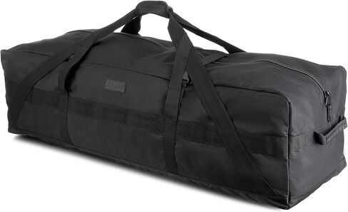 Fitdom 106L 45" Heavy Duty Extra Large Duffle Bag with Upgrade Zipper, Durable & Water Resistant. Perfect as Camping Bag Travel Storage Bag Tent Storage Bag Sports Equipment Bag For Coaches & More in Saudi Arabia