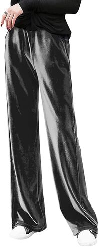 سراويل اليوجا النسائية من ARJOSA بأرجل واسعة وخصر عالٍ Palazzo Lounge Pants Joggers Sweatpants in Saudi Arabia