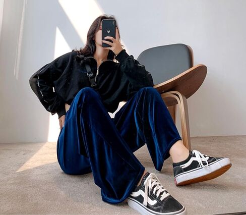 سراويل اليوجا النسائية من ARJOSA بأرجل واسعة وخصر عالٍ Palazzo Lounge Pants Joggers Sweatpants in Saudi Arabia