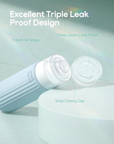 Morfone Travel Bottles for Toiletries, 4 Pack 3oz Travel Size Containers, Tsa Approved BPA Free Leak Proof Squeezable Silicone Bottle Travel Essentials Kits with Toiletry Bag for Shampoo Conditioner in Kuwait