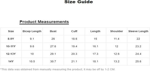 Floerns Girls Bell Long Sleeve Square Neck Asymmetrical Hem Solid Tee Shirt in Saudi Arabia