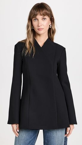 A.W.A.K.E. MODE Women's Collarless Jacket in Kuwait