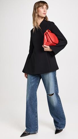 A.W.A.K.E. MODE Women's Collarless Jacket in Kuwait