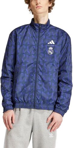 adidas Men's Real Madrid Anthem Jacket in Saudi Arabia