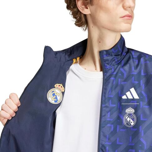 adidas Men's Real Madrid Anthem Jacket in Saudi Arabia