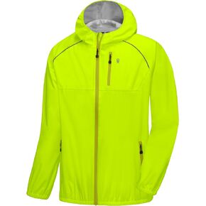 Little Donkey Andy Men's Cycling Stretch Rain Jacket with Hood, Windproof and Waterproof, Ultralight Windbreaker,Packable in Saudi Arabia