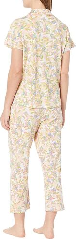 Karen Neuburger Women's Short Sleeve Girlfriend Capri Pj Set in Kuwait