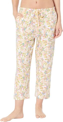 Karen Neuburger Women's Short Sleeve Girlfriend Capri Pj Set in Kuwait