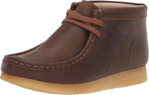 Clarks Boy's Wallabee Boot (Little Kid) Beeswax 1 Little Kid W in Saudi Arabia