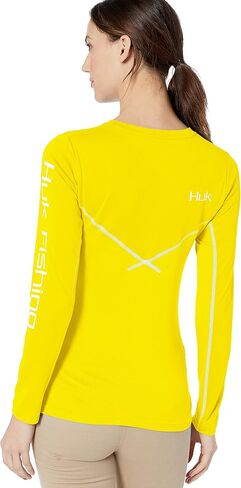 HUK Women's Icon X Long Sleeve Fishing Shirt with Sun Protection in Saudi Arabia