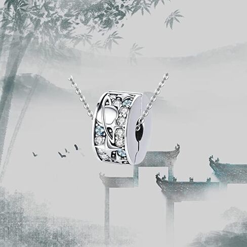 Ouroyea Charm 925 Sterling Silver Pendant,Girl Jewelry Beads Gifts for Women Bracelet&Necklace in Saudi Arabia