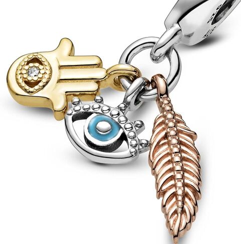 Ouroyea Charm 925 Sterling Silver Pendant,Girl Jewelry Beads Gifts for Women Bracelet&Necklace in Saudi Arabia
