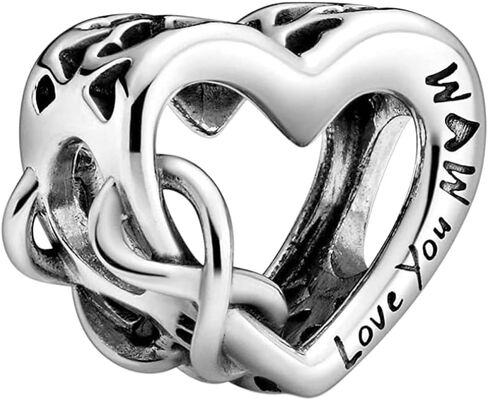 Ouroyea Charm 925 Sterling Silver Pendant,Girl Jewelry Beads Gifts for Women Bracelet&Necklace in Saudi Arabia
